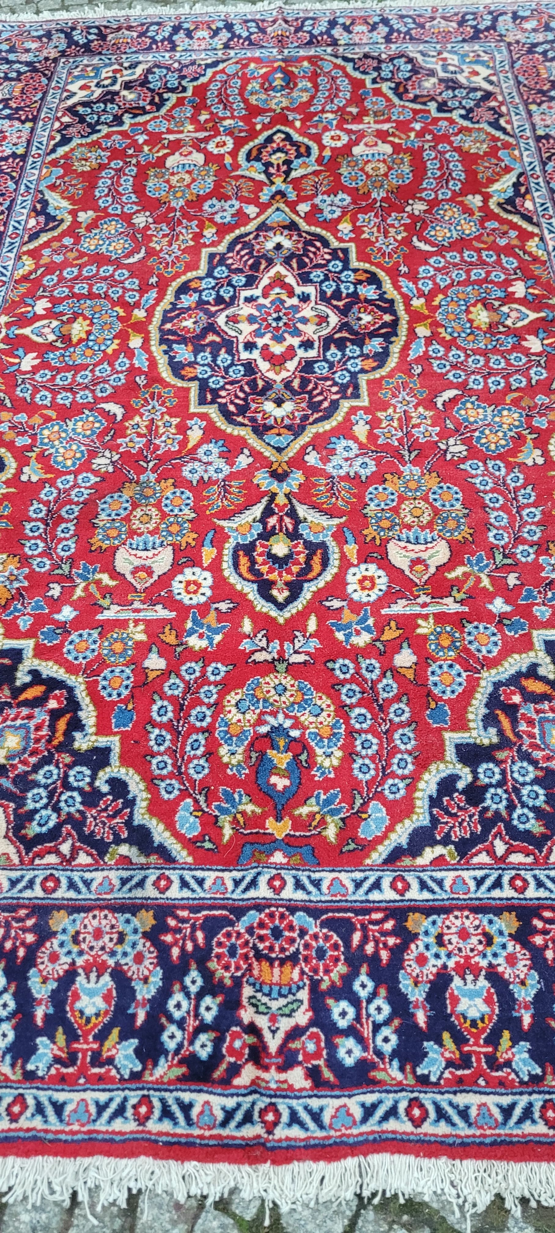 Persian Rug Keshan, multicolor, Iran, early 20th c., 154x270 cm - 182209