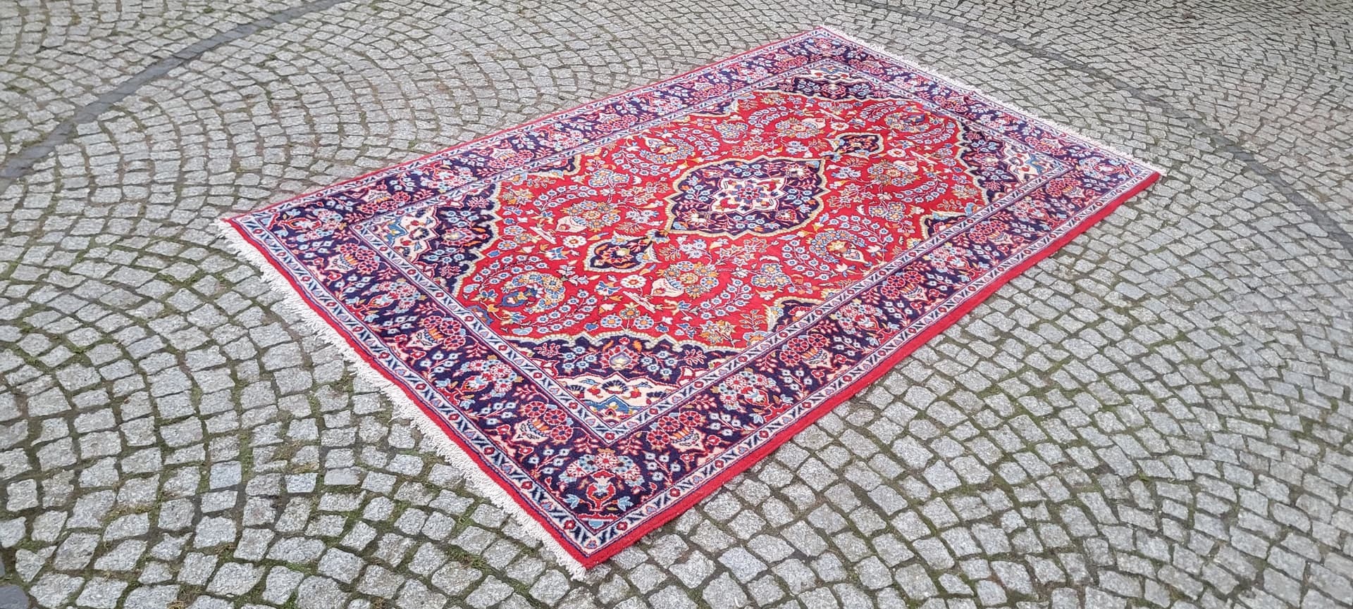 Persian Rug Keshan, multicolor, Iran, early 20th c., 154x270 cm - 182215