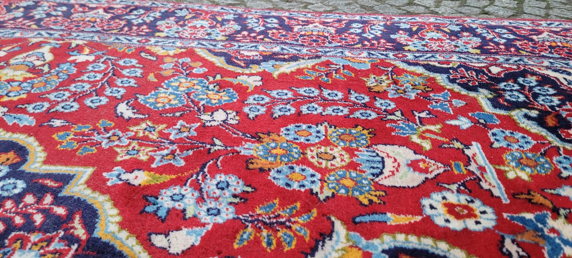 Persian Rug Keshan, multicolor, Iran, early 20th c., 154x270 cm - 182204