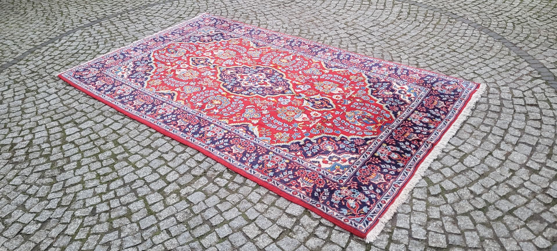 Persian Rug Keshan, multicolor, Iran, early 20th c., 154x270 cm - 182216