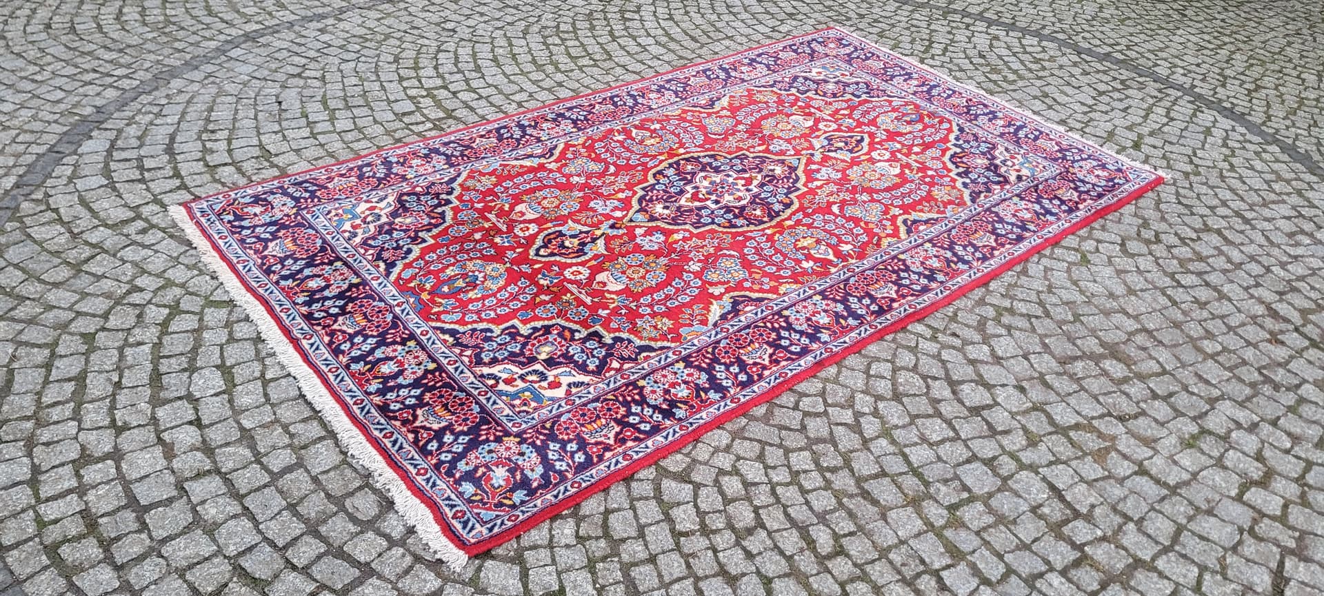 Persian Rug Keshan, multicolor, Iran, early 20th c., 154x270 cm - 182217