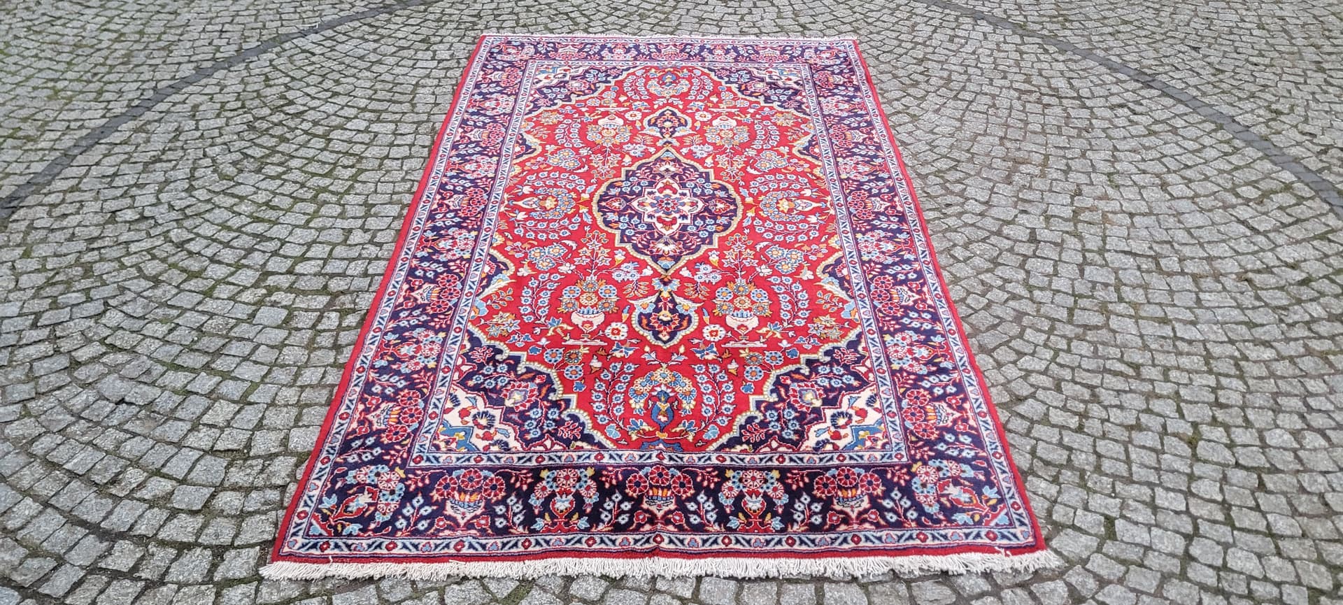 Persian Rug Keshan, multicolor, Iran, early 20th c., 154x270 cm - 182212