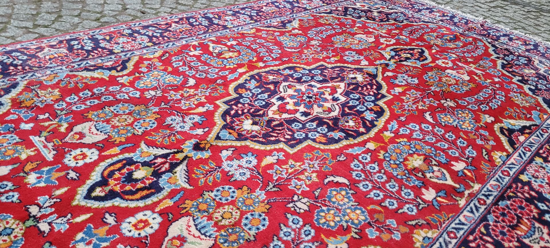 Persian Rug Keshan, multicolor, Iran, early 20th c., 154x270 cm - 182206