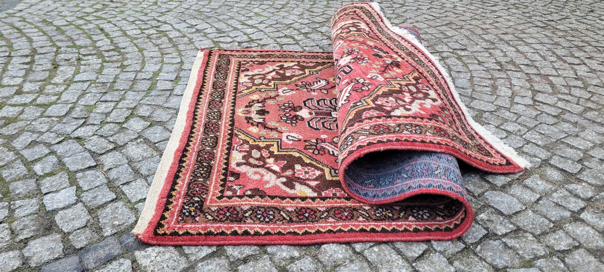 Dywan Hamadan 107x165 cm, multikolor, wełna, Iran, lata 20. - 182348