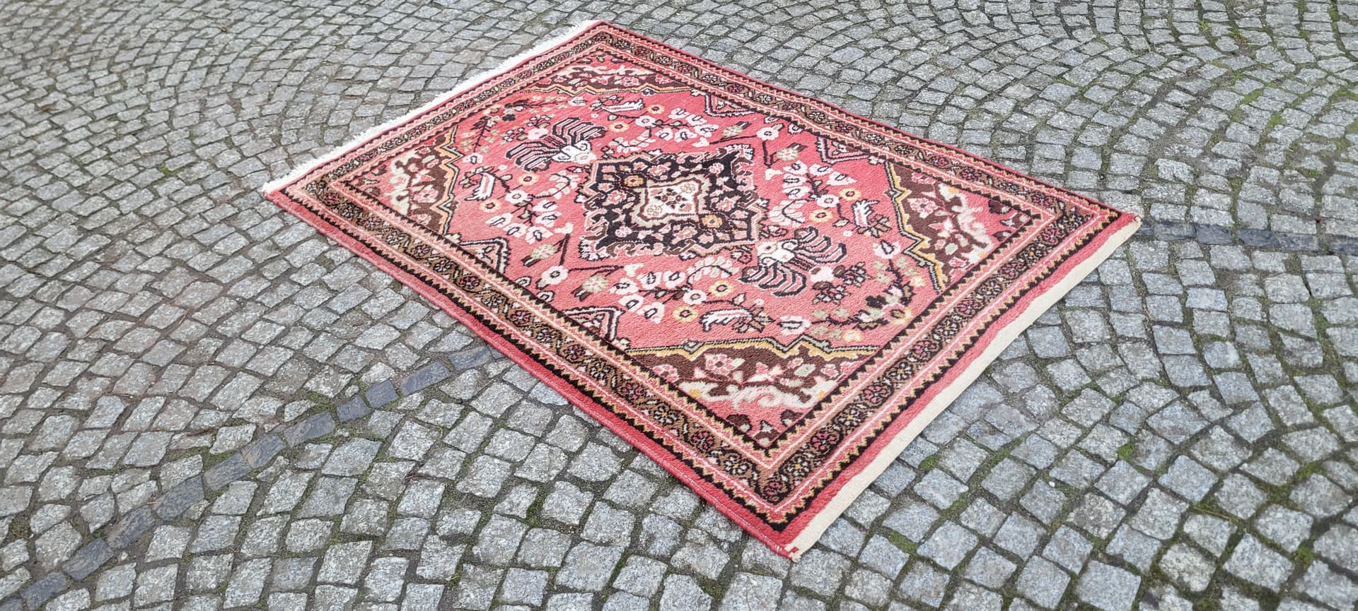 Dywan Hamadan 107x165 cm, multikolor, wełna, Iran, lata 20. - 182349