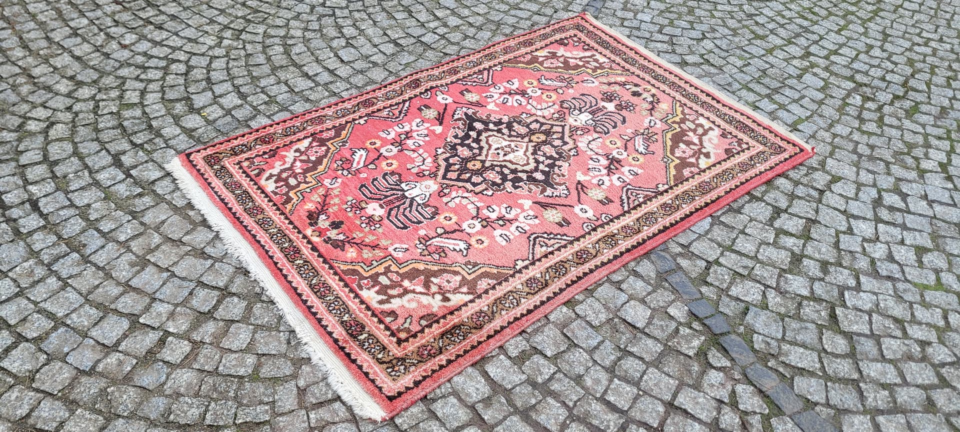 Dywan Hamadan 107x165 cm, multikolor, wełna, Iran, lata 20. - 182352