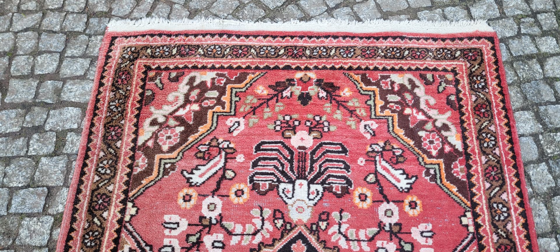 Dywan Hamadan 107x165 cm, multikolor, wełna, Iran, lata 20. - 182350