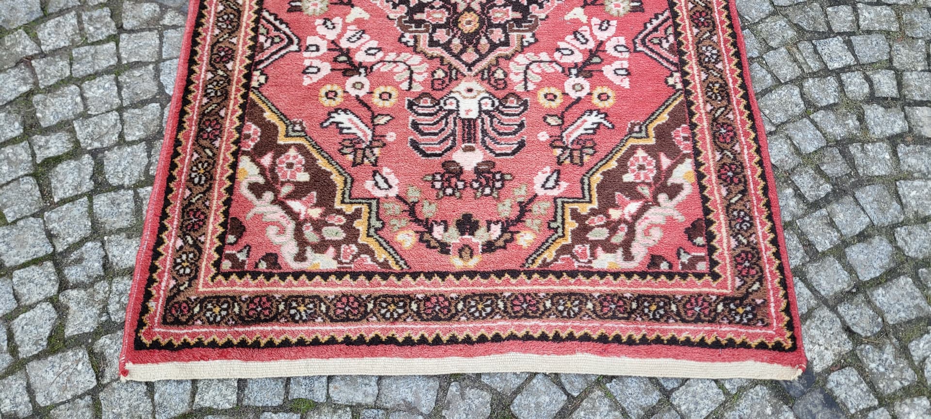 Dywan Hamadan 107x165 cm, multikolor, wełna, Iran, lata 20. - 182351