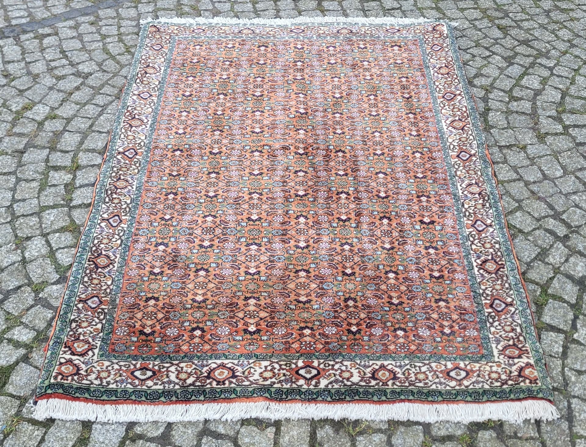 Dywan Bidjar Takab 170x113 cm, multikolor, wełna, Iran, początek XX w. - 182398