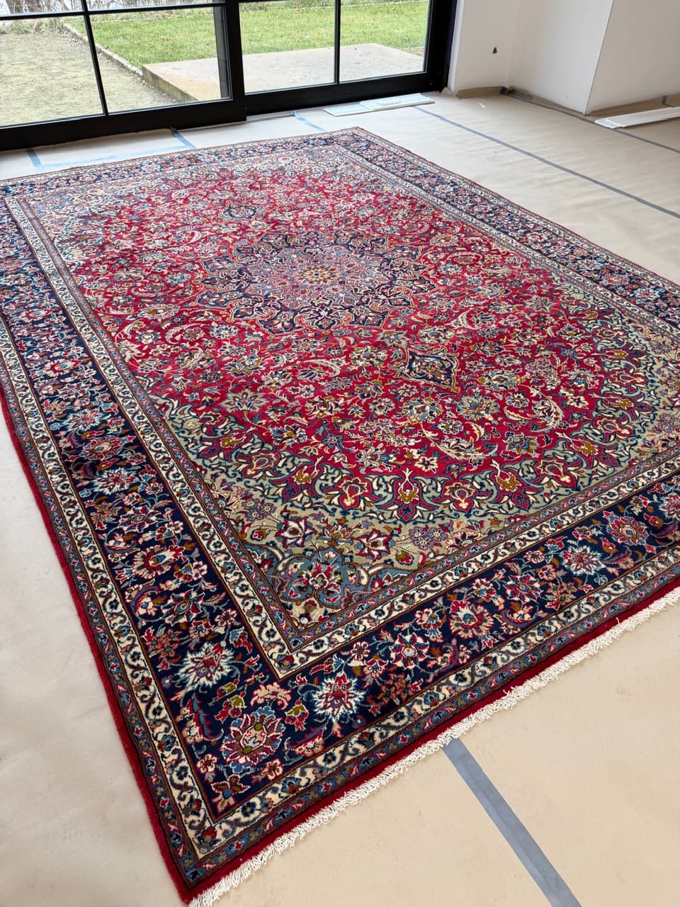 Nowy Kaszmirowy Dywan Wełniany Perski Iran Keshan 400x300 - 182670