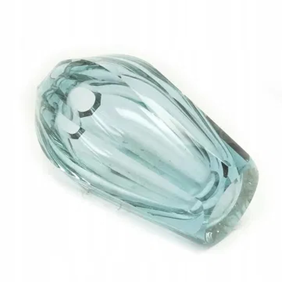 Wazon Art Deco, szkło aleksandrytowe kryształ, Moser, Czechosłowacja, lata 30. - 182700