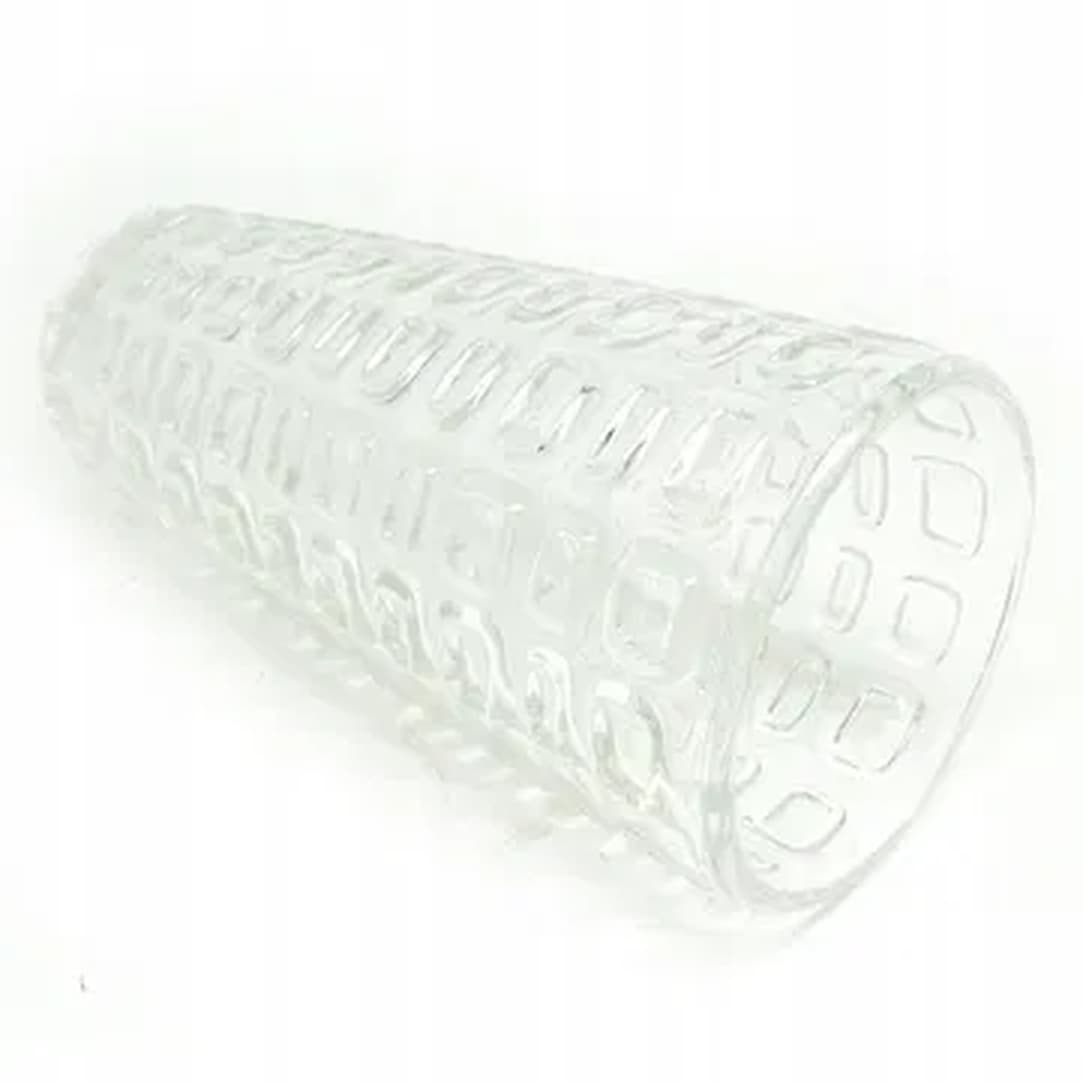 Wazon Wulkany, modernizm, szkło róż roselinowy, Ząbkowice, Polska, lata 70. - 182739