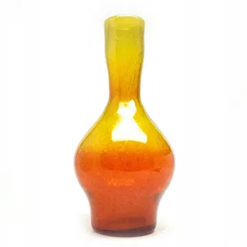 Butla Bączek, mid-century modern, szkło, proj. Z. Horbowy, Polska, lata 70.