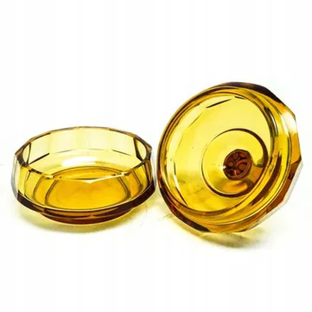 Bomboniera Art Deco, kryształ, Moser, Czechosłowacja, lata 30. - 182976