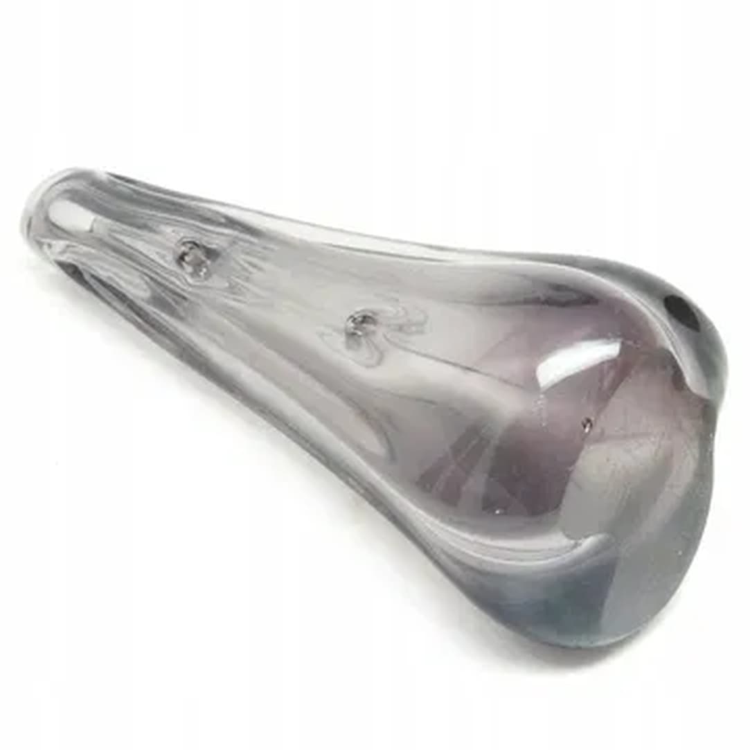 Wazon Fasolka, Mid-century modern, szkło transparentne, Ząbkowice, Polska, lata 70. - 183210