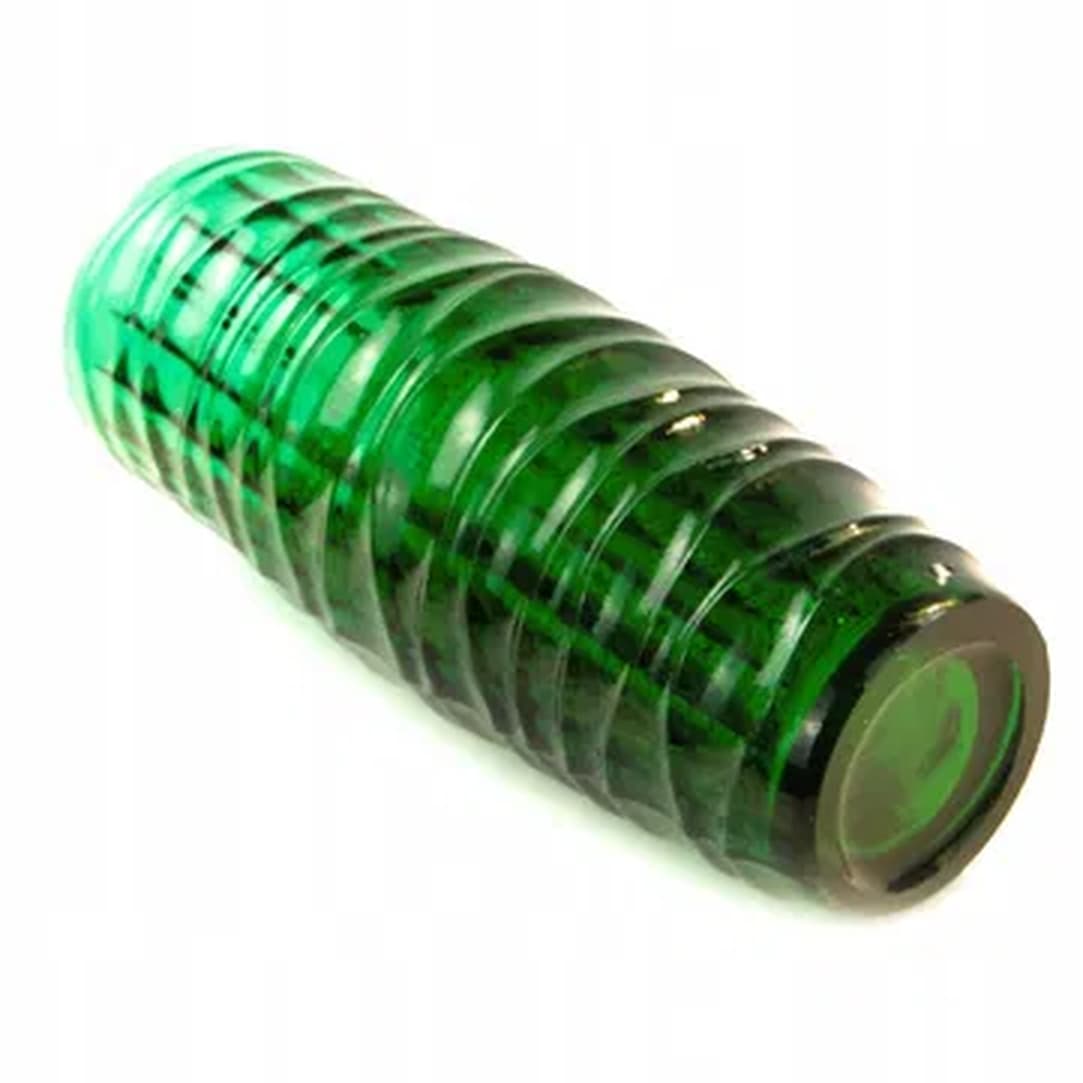 Wazon Baleron, modernizm, szkło zielone, proj. J.S. Drost, Ząbkowice, Polska, lata 70. - 183532