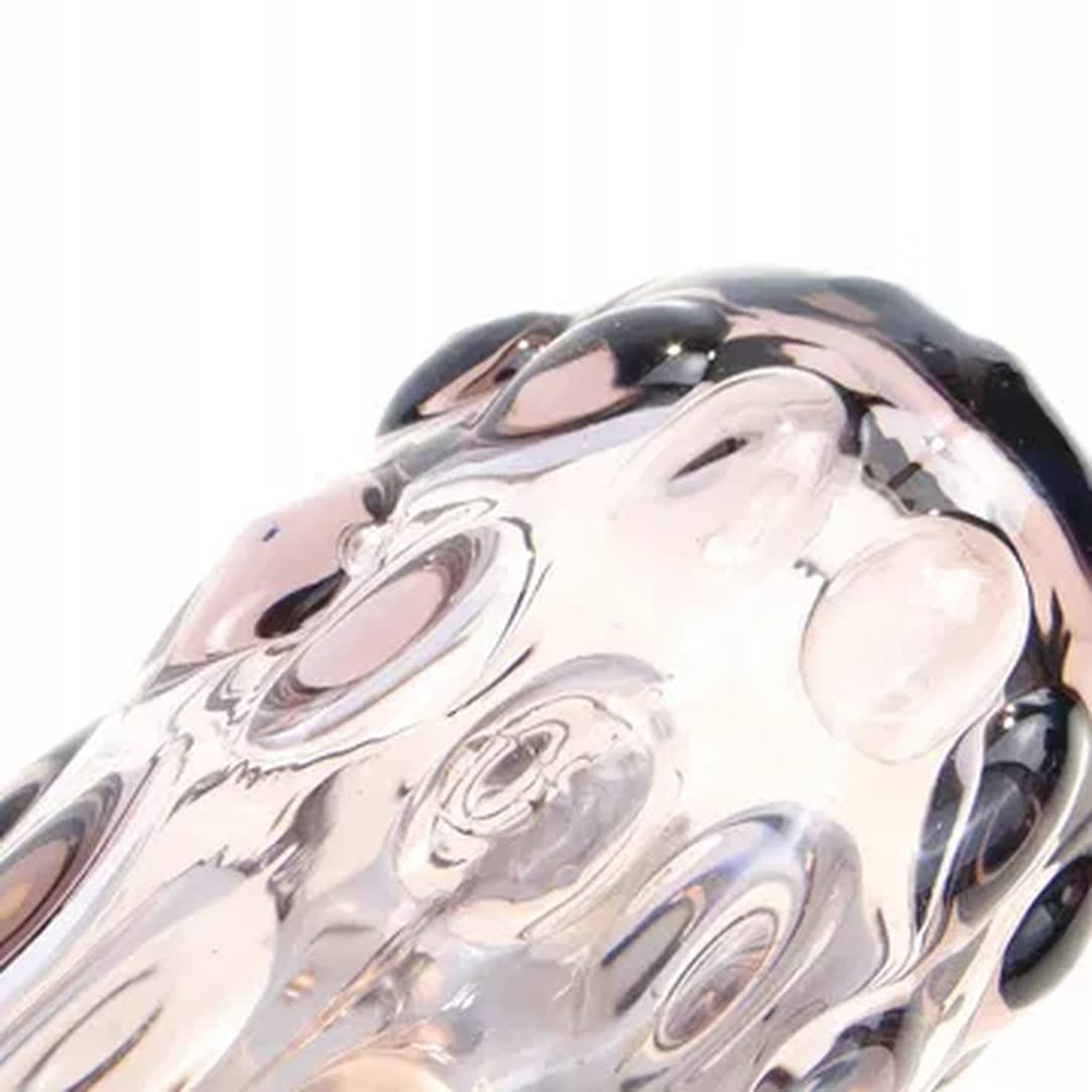 Wazon Fasolka, szkło czerwone, Ząbkowice, Polska, lata 70. - 183586