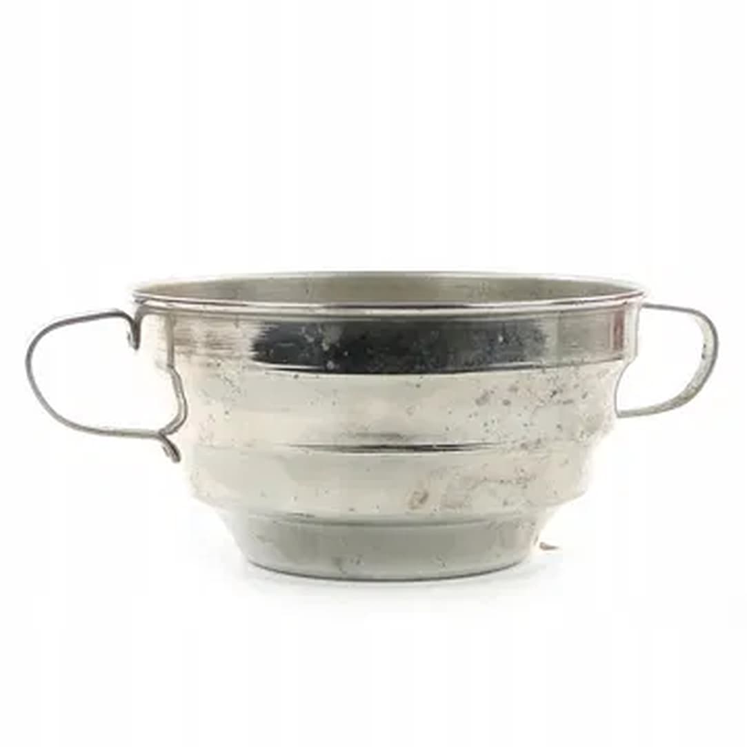 Cukiernica Art Nouveau, mosiądz srebrzony, Niemcy, początek XX w. - 183728