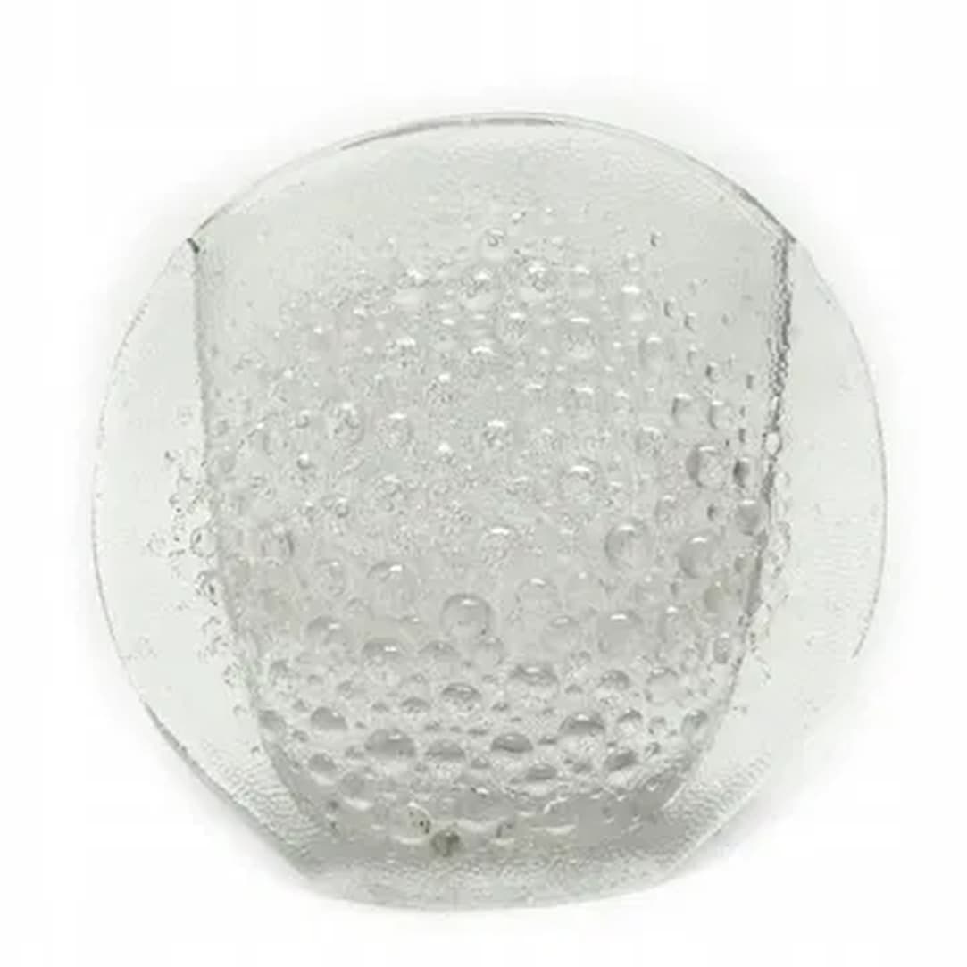 Wazon Asteroid, szkło transparentne, proj. J. S. Drost, Ząbkowice, Polska, lata 70. - 183777