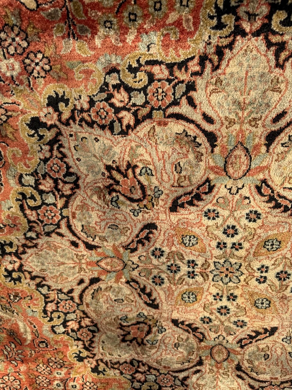 Dywan Ghoum, 320x210 cm, jedwab, Indie - 183881