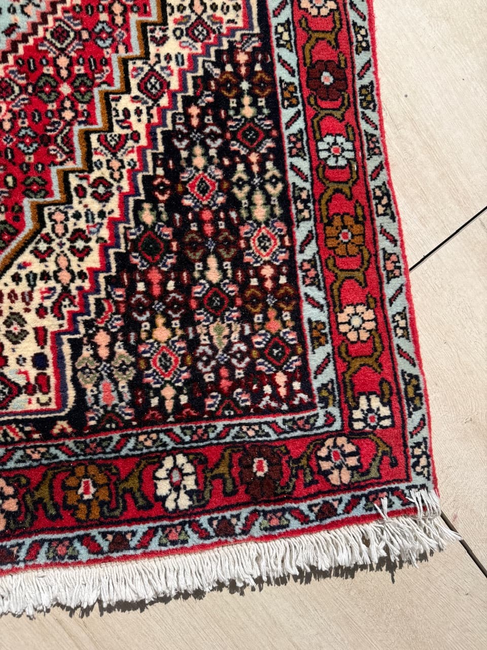 Dywan Bidjar 115x75 cm, czerwony, wełna, Iran - 183907