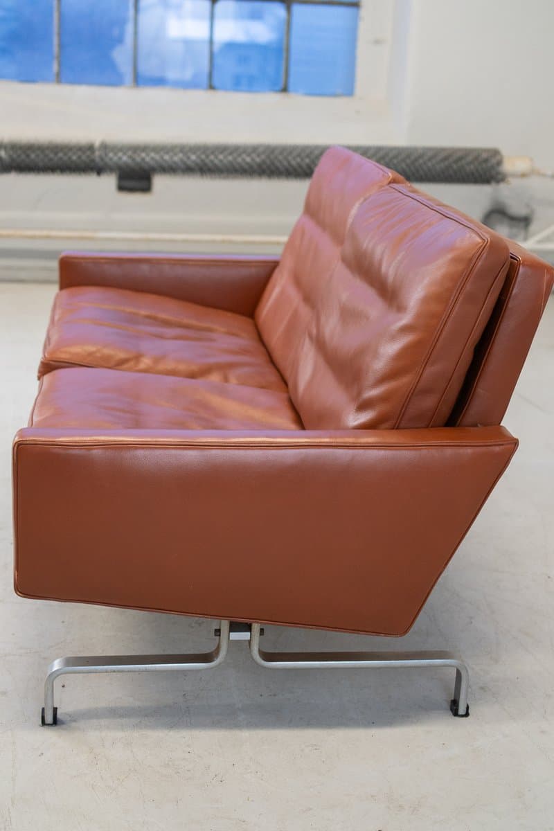 Set of three PK31 sofas, brown, natural cognac leather - 184738