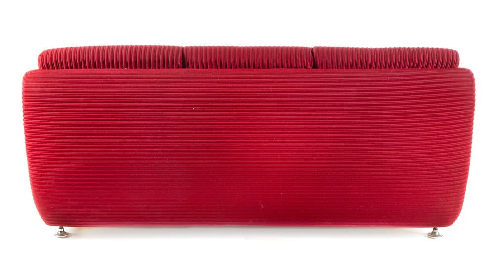 Jitona living room set 3 pieces, red, corduroy - 184680