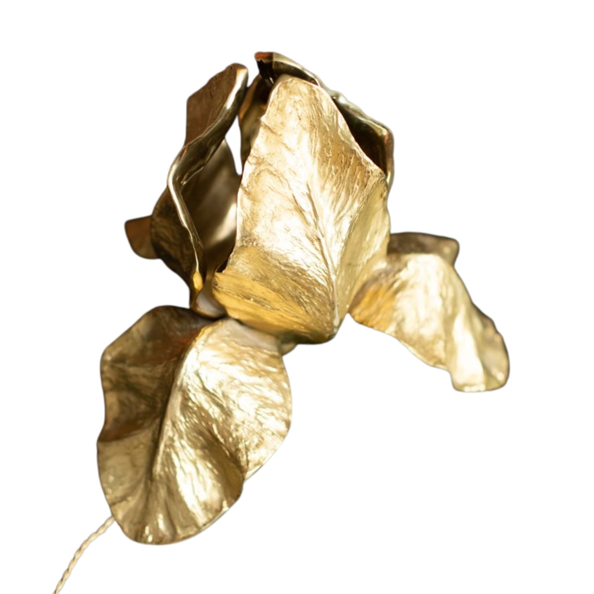 Lampa stołowa Iris, proj. Ch. Charles, Maison Charles, lata 70.