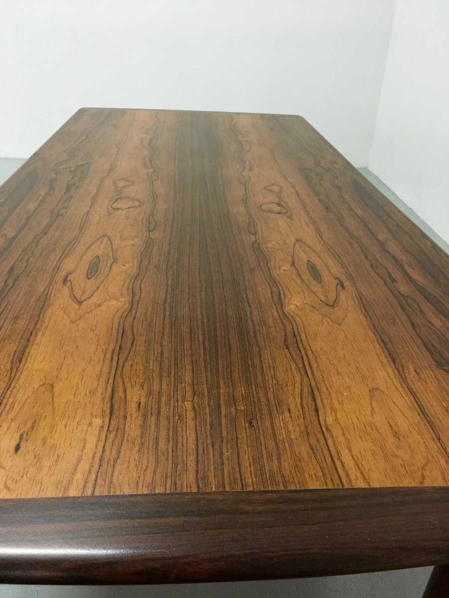 Stolik kawowy, brązowy, teak, lata 60. - 184635