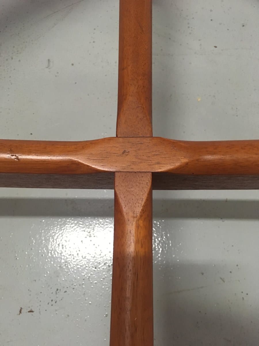 Stolik kawowy G-Plan, brązowy, teak i szkło - 184600