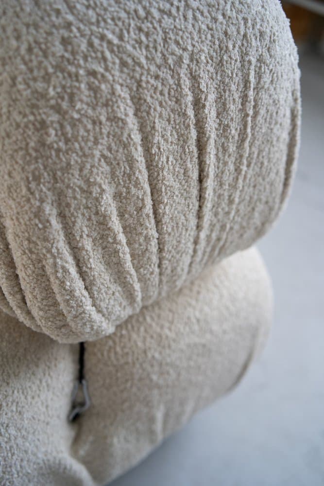 Zestaw sof Camaleonda 6 elementów, kość słoniowa, boucle, proj. M. Bellini, B&b Italia, 1972 - 184499