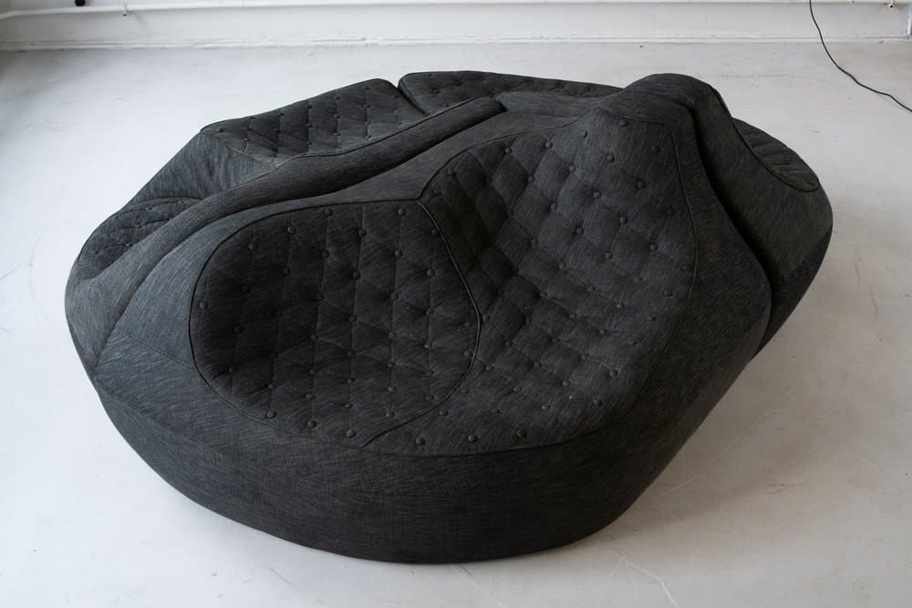 Zestaw trzech sof Saruyama Island, szary, tkanina, proj. T. Kita, Moroso, 2006 - 184424