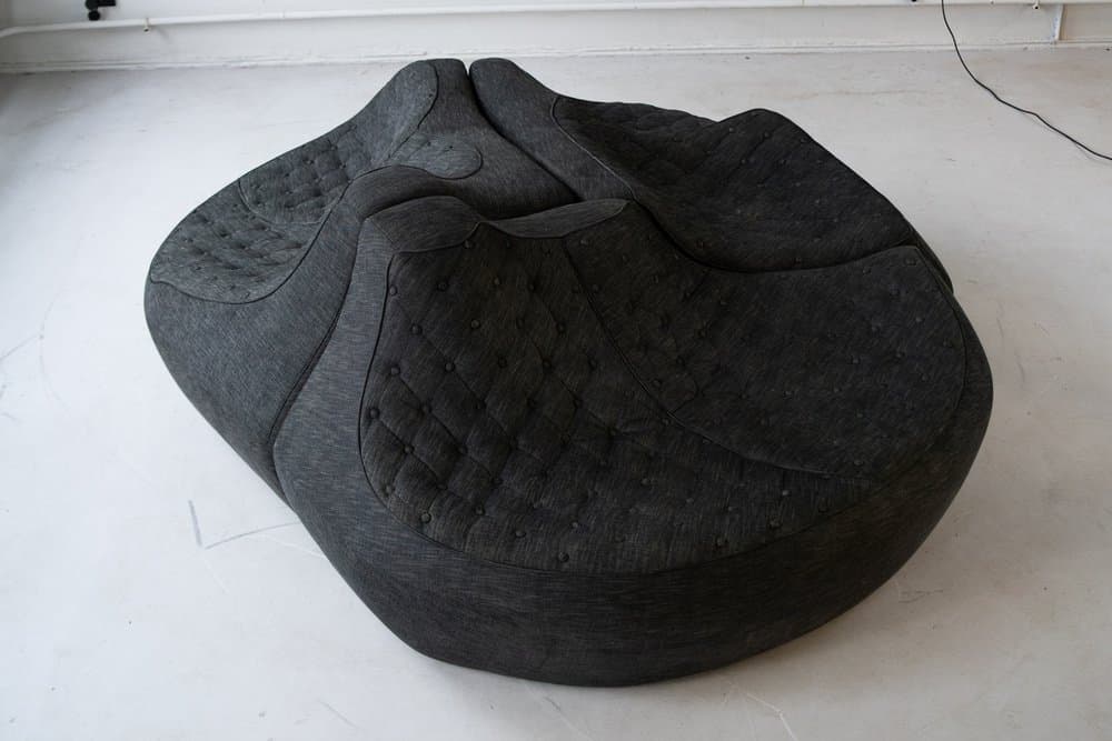 Zestaw trzech sof Saruyama Island, szary, tkanina, proj. T. Kita, Moroso, 2006 - 184430