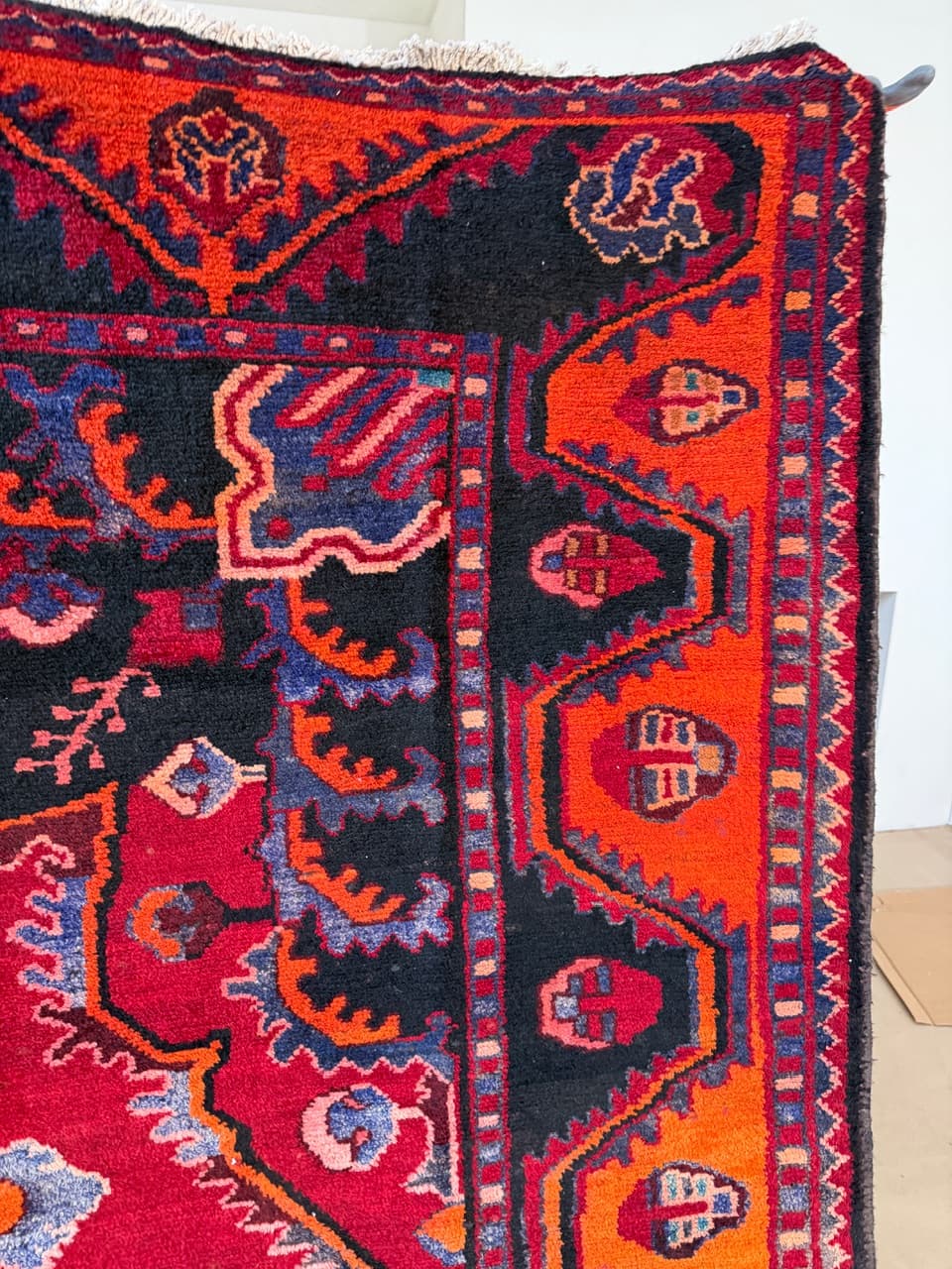 Dywan Hamadan 440x285 cm, multikolor, wełna, Iran - 185152