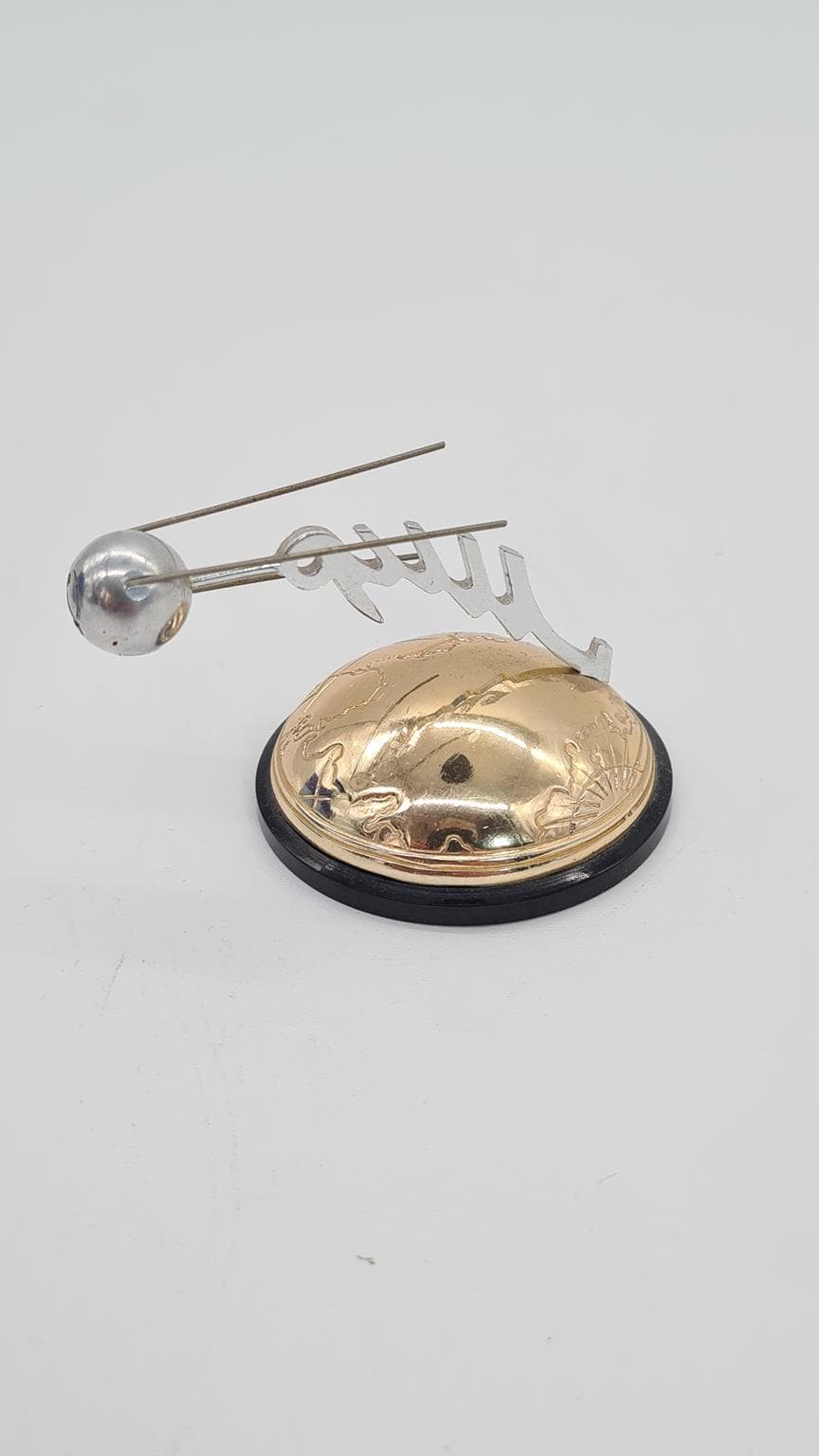 Figurka Space Age, srebrny, Rosja, lata 60. - 185247