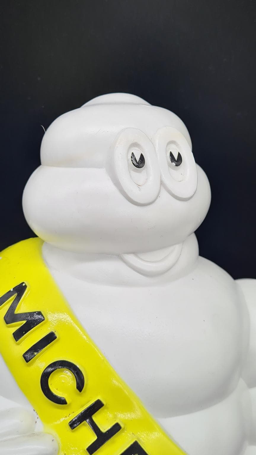 Duża figura reklamowa Michelin – Bibendum 48 cm | oryginał, reklama ścienna vintage - 185273