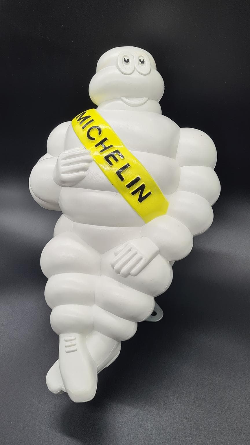 Duża figura reklamowa Michelin – Bibendum 48 cm | oryginał, reklama ścienna vintage - 185276
