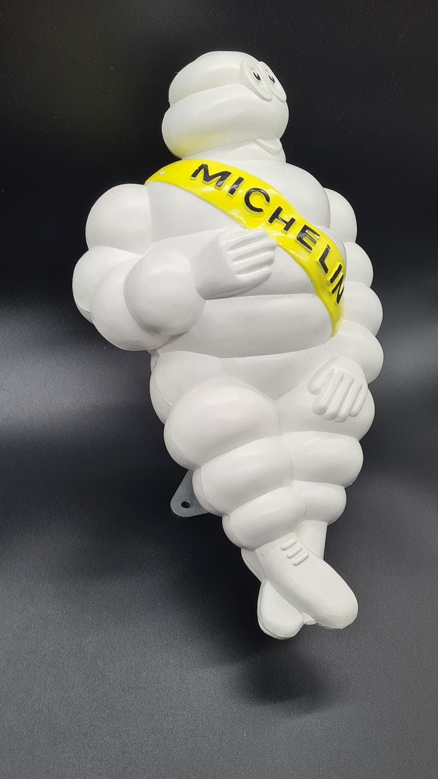 Duża figura reklamowa Michelin – Bibendum 48 cm | oryginał, reklama ścienna vintage - 185275