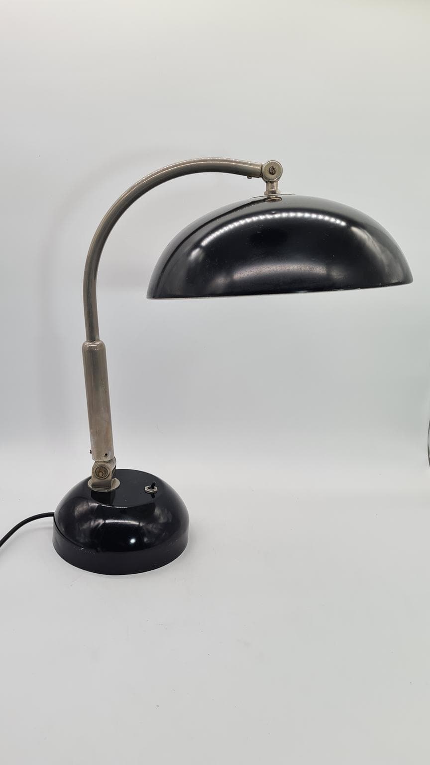 Lampa biurkowa Hala Zeist model 144, proj. H. Busquet, lata 40. - 185355