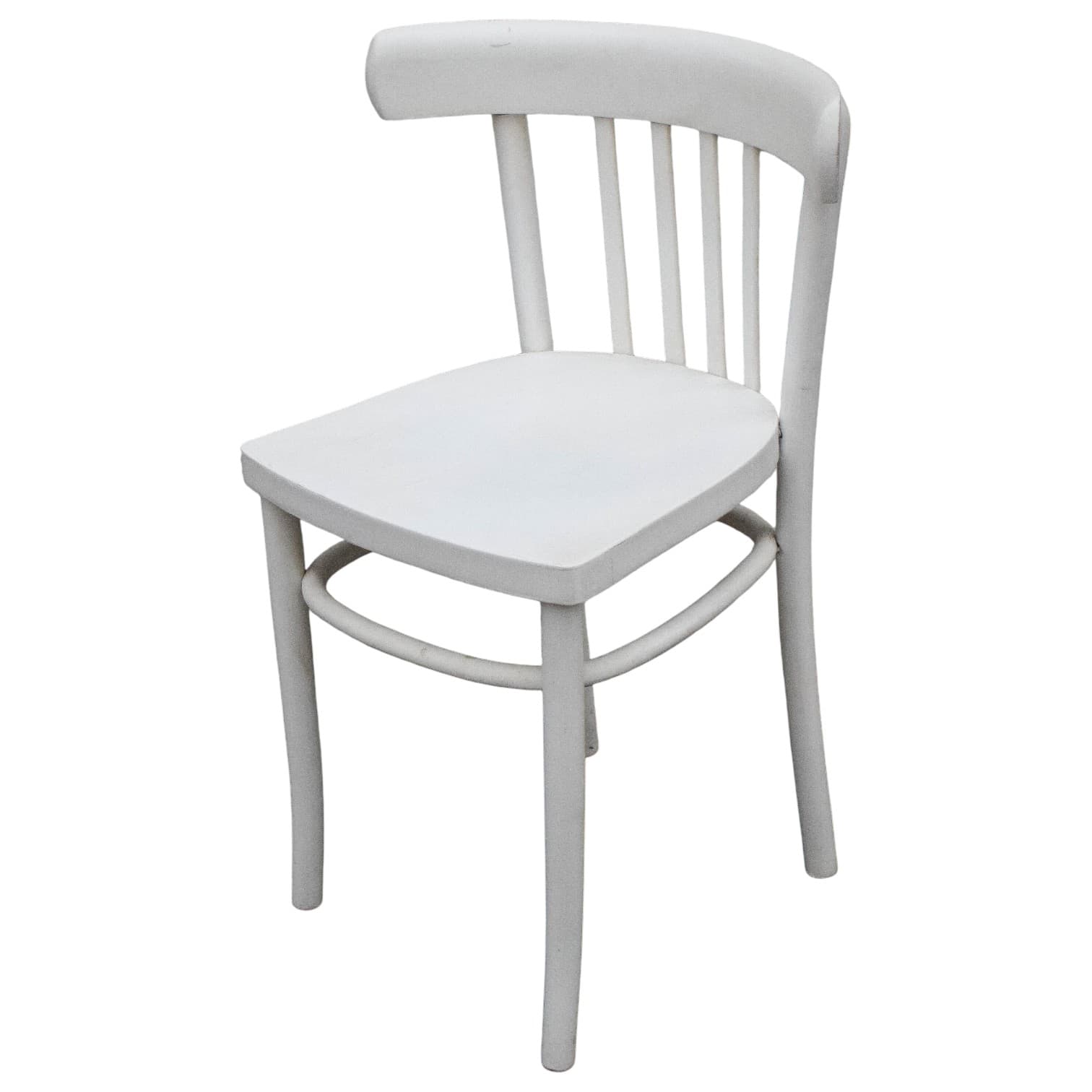 Krzesło, białe, drewno - 185392