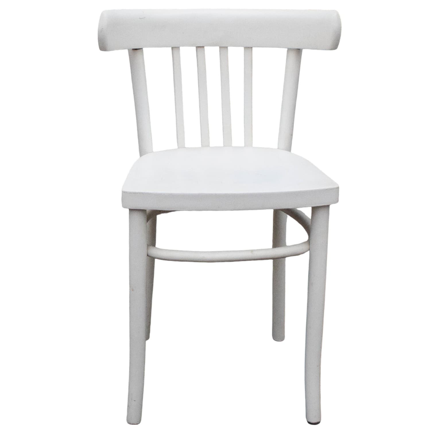 Krzesło, białe, drewno