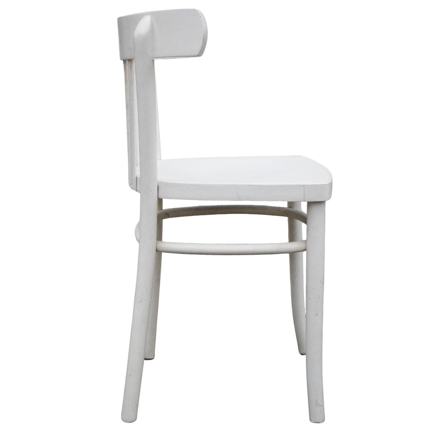 Krzesło, białe, drewno - 185390