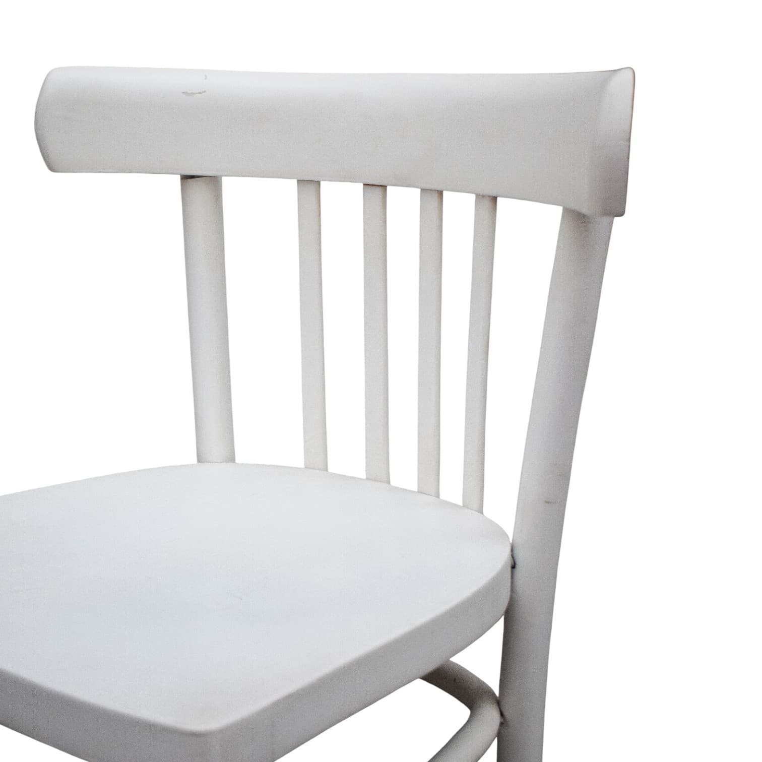 Krzesło, białe, drewno - 185391