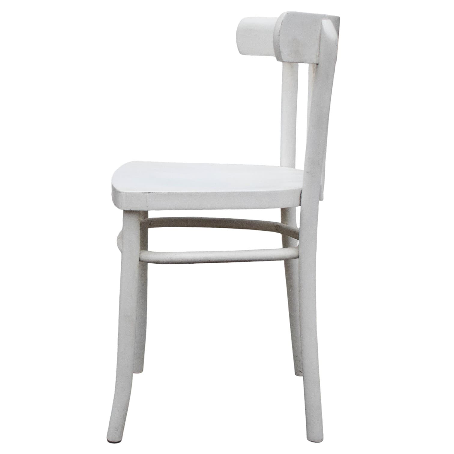 Krzesło, białe, drewno - 185389