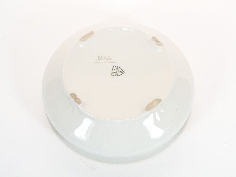 Bonbonniere Kwiatogal, yellow porcelain, Ćmielów, Poland, 1960s - 185393