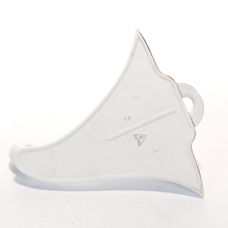 Wazon ścienny Art déco, porcelana multikolor, Ćmielów, Polska, lata 30. - 185402