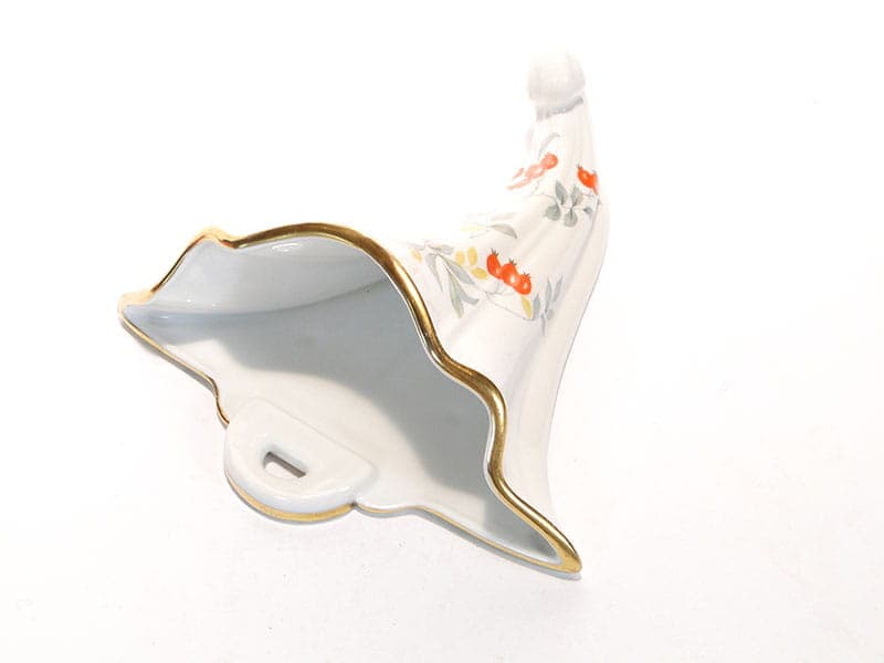 Wazon ścienny Art déco, porcelana multikolor, Ćmielów, Polska, lata 30. - 185408