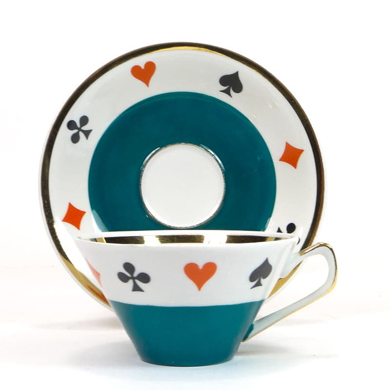 Filiżanka "The Cards" Chodzież l. 60. - 185559