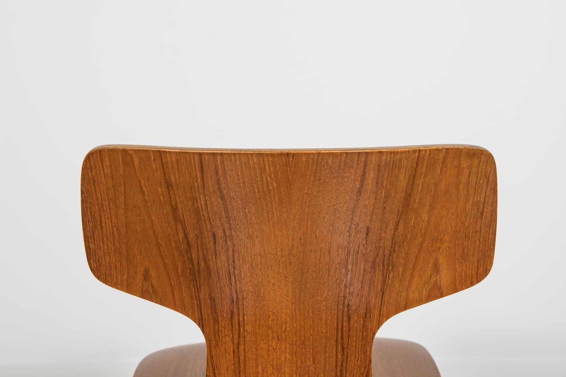 Komplet czterech krzeseł 3103, brązowy, proj. A. Jacobsen, Fritz Hansen, Dania, lata 70. - 185686