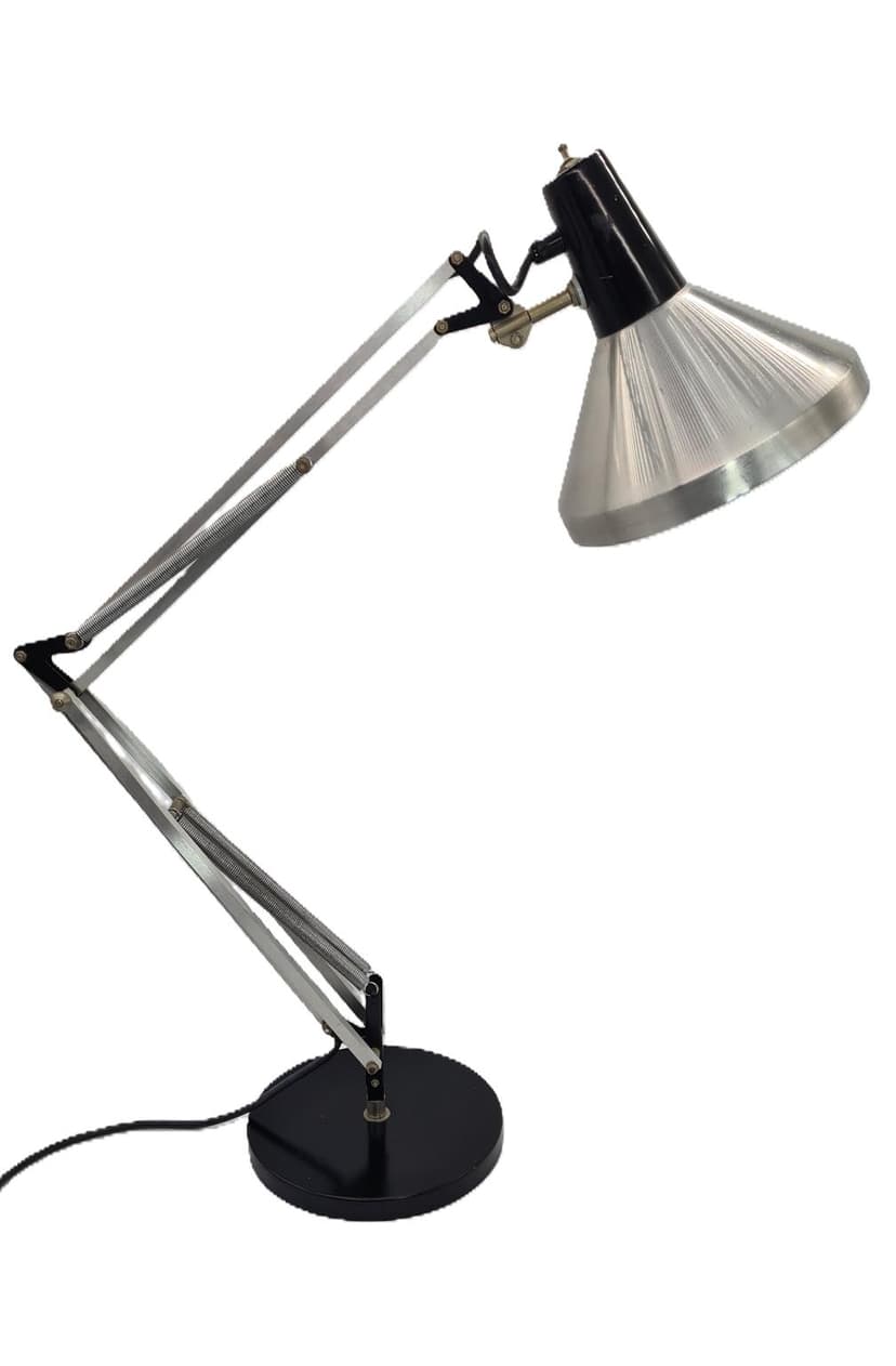 Lampa biurkowa Hala Zeist – Holandia, lata 50/60 | Vintage Industrial